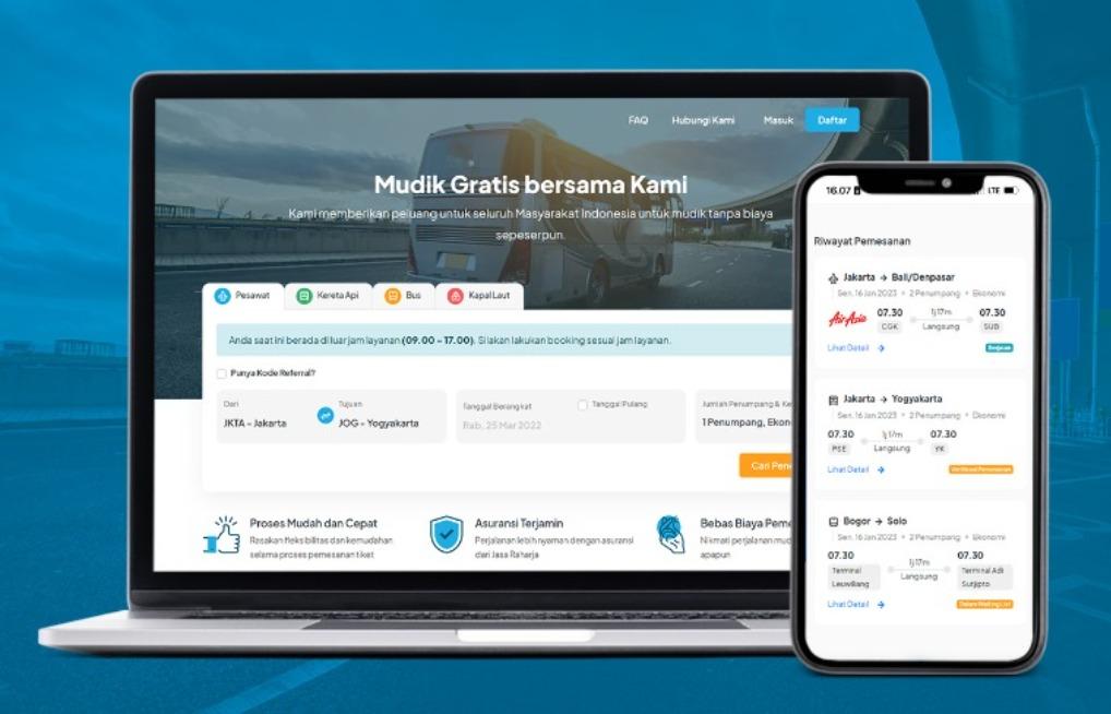 Mudik Gratis App #1st Version