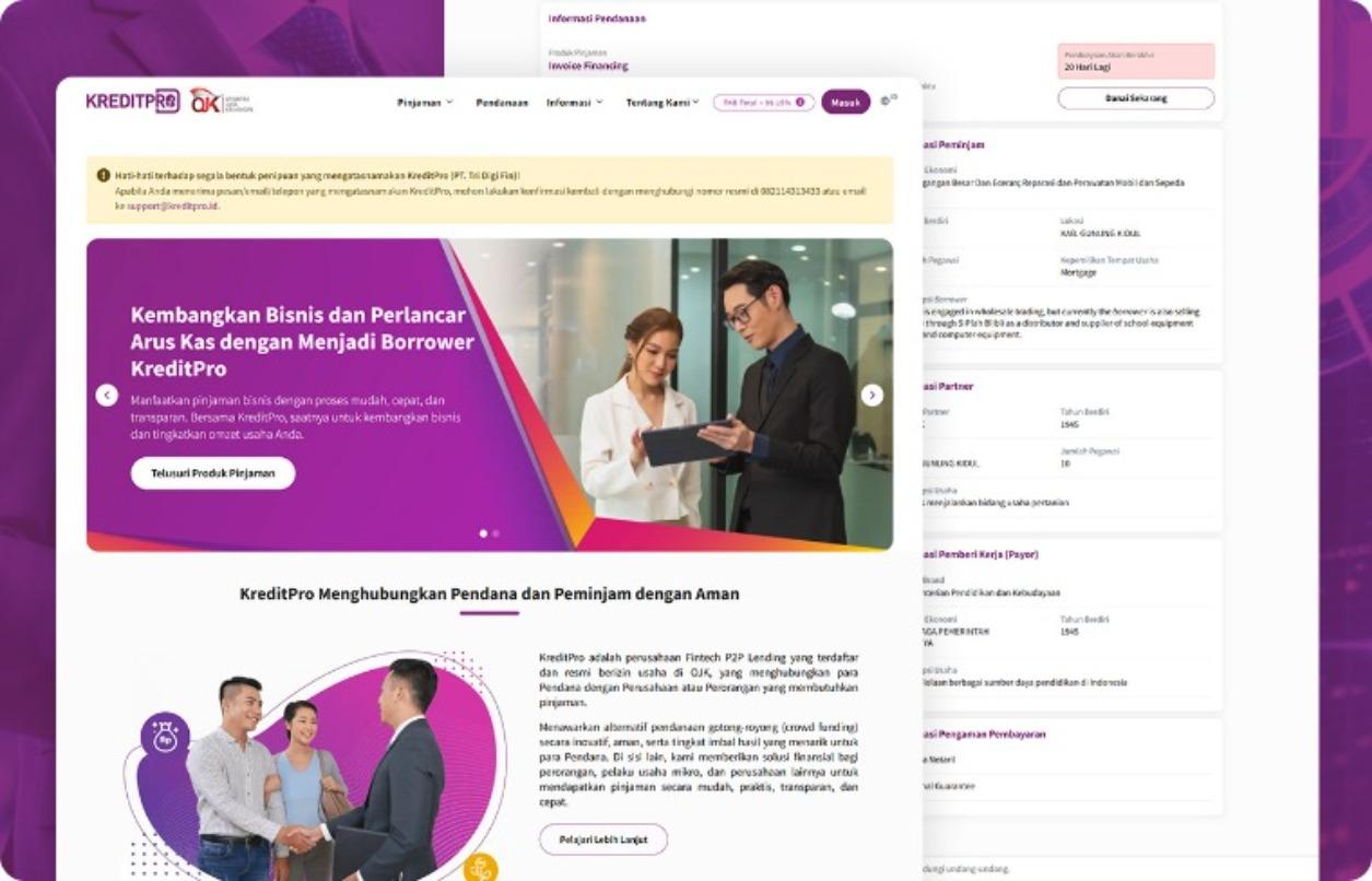 KreditPro - P2P Lending Platform