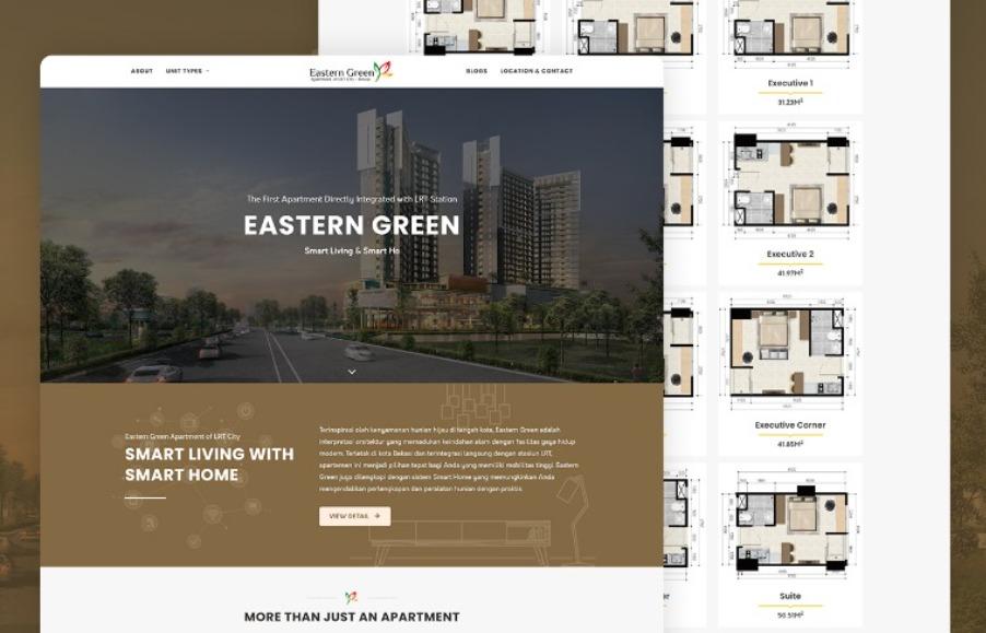 Website Resmi Apartemen Eastern Green